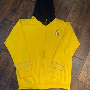 Star Trek Kirk Commander CBS Studios Full Zip Hoodie